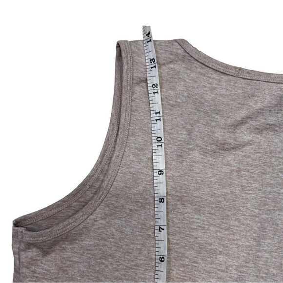 Zobha Aura Twist Crop Sleeveless Workout Tank Heather Purple Sz S Athleisure - Picture 4 of 5